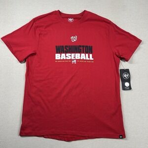 '47 Washington‎ Nationals Shirt Mens XL Baseball MLB American Tradition T-Shirt